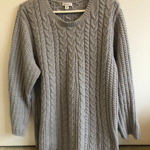 J.Jill, XL, Sweater, Grey